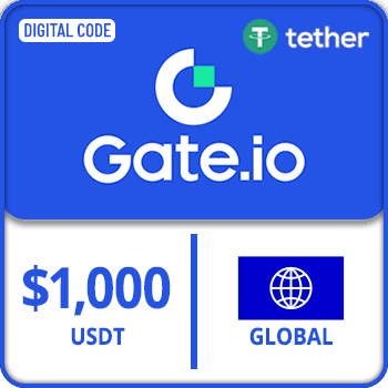 Gate.io Gift Card USDT 1000 USD