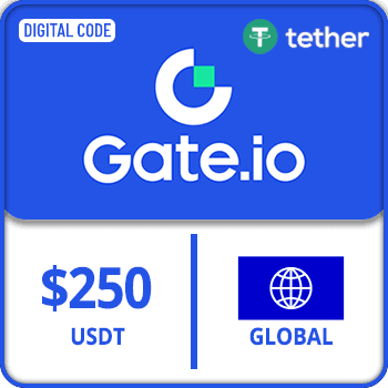 Gate.io Gift Card USDT 250 USD
