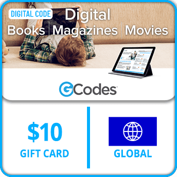 GCodes® Global Digital Media USD 10 Gift Card