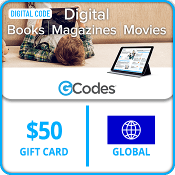 GCodes® Global Digital Media USD 50 Gift Card