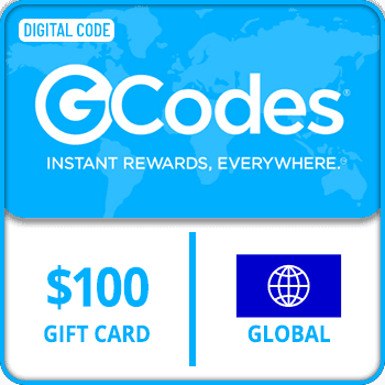 GCodes® Global Everything USD 100 Gift Card