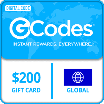GCodes® Global Everything USD 200 Gift Card