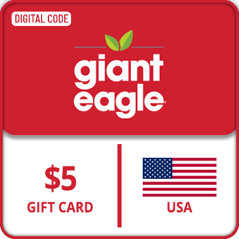 Giant Eagle Gift Card USA 5 USD