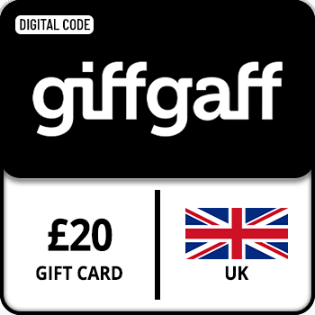 Giff Gaff Gift Card UK 20 GBP