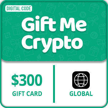 Gift Me Crypto Gift Card Global $300