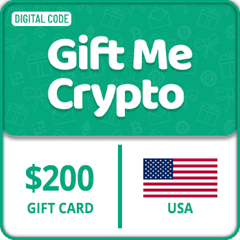 Gift Me Crypto Gift Card USA $200