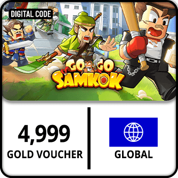 Go Go Samkok GLOBAL Gold Voucher 4999