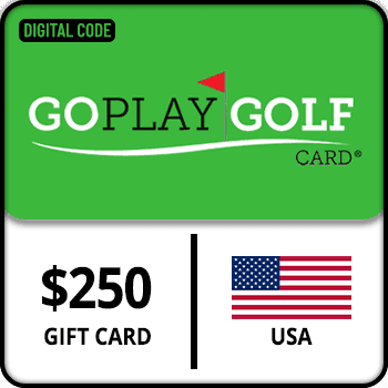 Go Play Golf Gift Card USA 250 USD
