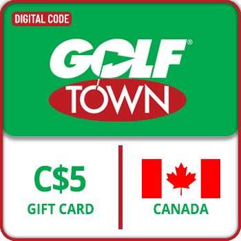 Golf Town Gift Card CANADA 5 CAD