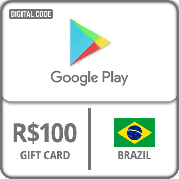 Google Play Gift Card Brazil R$100
