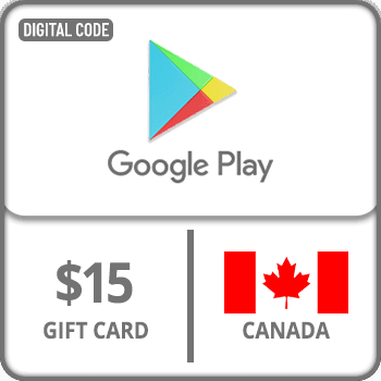 Google Play Gift Card Canada $15