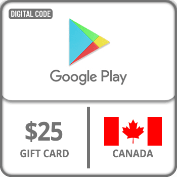 Google Play Gift Card Canada $25