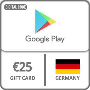 Google Play Gift Card Germany €25
