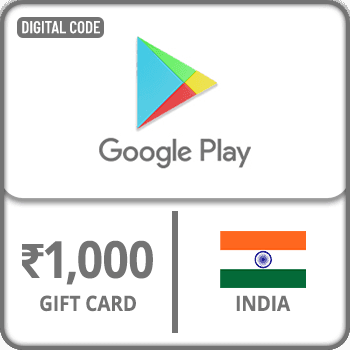Google Play Gift Card India ₹1000