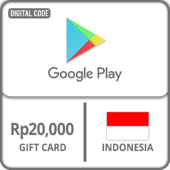 Google Play Gift Card Indonesia Rp20000