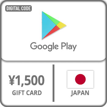 Google Play Gift Card Japan ¥1500