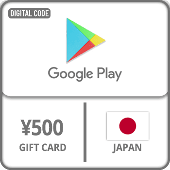 Google Play Gift Card Japan ¥500