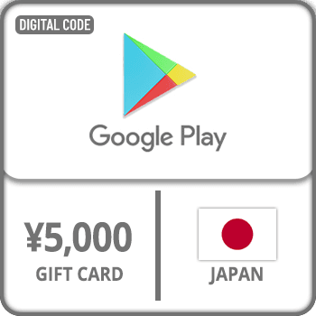 Google Play Gift Card Japan ¥5000