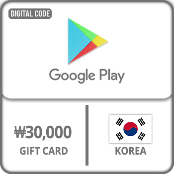 Google Play Gift Card Korea ₩30000