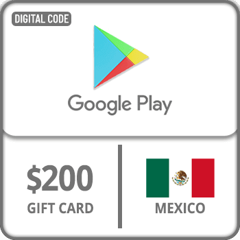 Google Play Gift Card Mexico $200