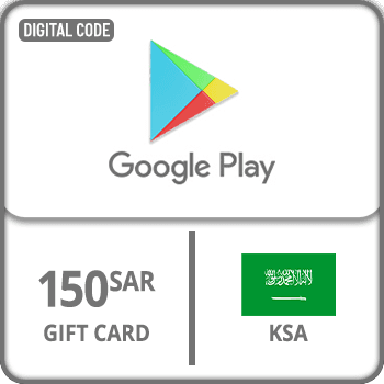 Google Play Gift Card KSA 150SAR