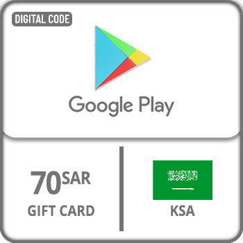 Google Play Gift Card KSA 70SAR