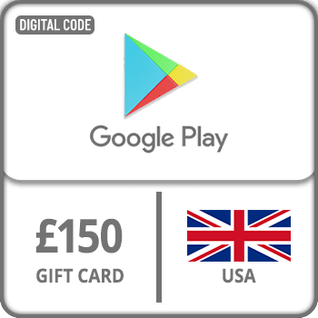Google Play Gift Card UK £150