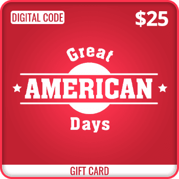 Great American Days Gift Card $25
