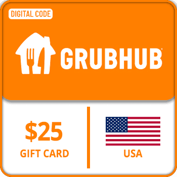 Grubhub Gift Card USA 25 USD