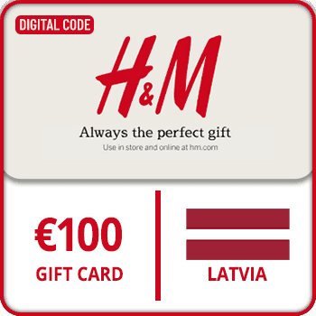 H&M Gift Card Latvia €100