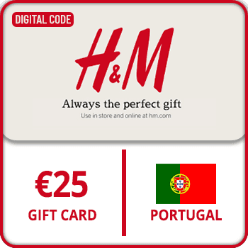 H&M Gift Card Portugal €25