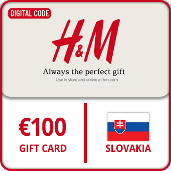 H&M Gift Card Slovakia €100