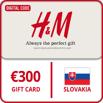 H&M Gift Card Slovakia €300