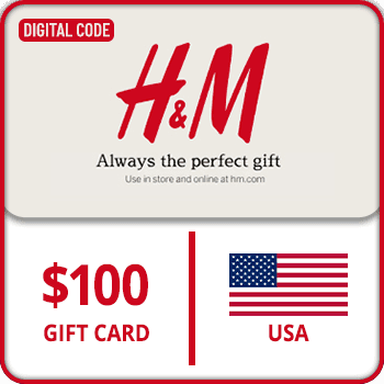 H&M Gift Card USA $100