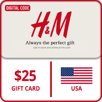 H&M Gift Card USA $25
