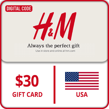 H&M Gift Card USA $30