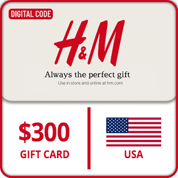H&M Gift Card USA $300