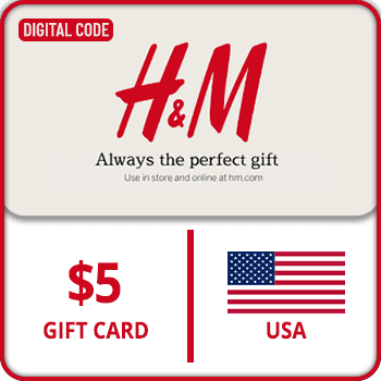 H&M Gift Card USA $5