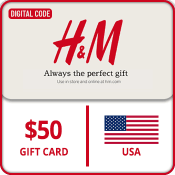H&M Gift Card USA $50