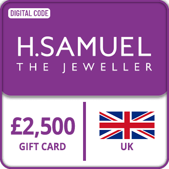 H.Samuel Gift Card UK 2500 GBP
