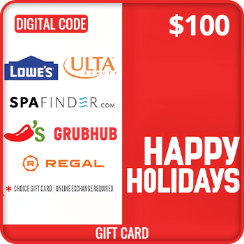Happy Holidays Gift Card $100