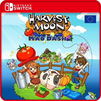 Harvest Moon Mad Dash Switch Nintendo Game Key EUROPE