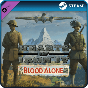 Hearts of Iron IV By Blood Alone PC DLC Steam Game Key GLOBAL