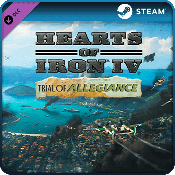 Hearts of Iron IV Trial of Allegiance PC DLC Steam Game Key GLOBAL