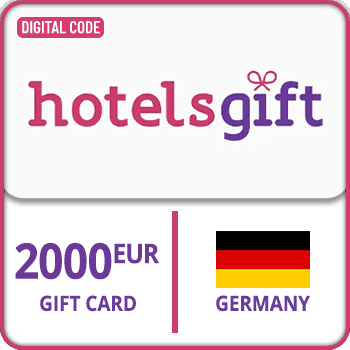 HotelsGift Gift Card Germany 2000 EUR
