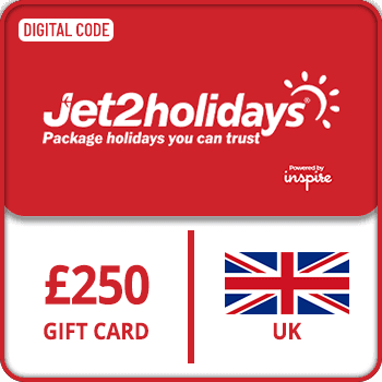 Jet 2 Holidays by Inspire Gift Card UK 250 GBP