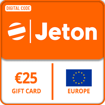 Rewarble Jeton Cash Gift Card EUROPE 25 EUR