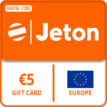 Rewarble Jeton Cash Gift Card EUROPE 5 EUR