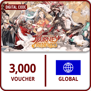 Journey Renewed Fate Fantasy GLOBAL 3000 Voucher