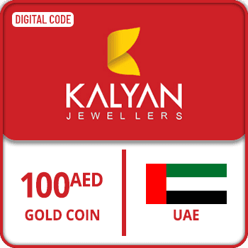 Kalyan Jewellers Gold Coin Gift Card AED 100 UAE